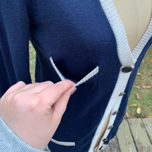 NWOT School Uniform Style Cardigan - Picture 7 of 11